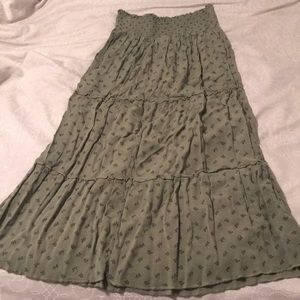 (SALE 2/$15) Boho maxi skirt